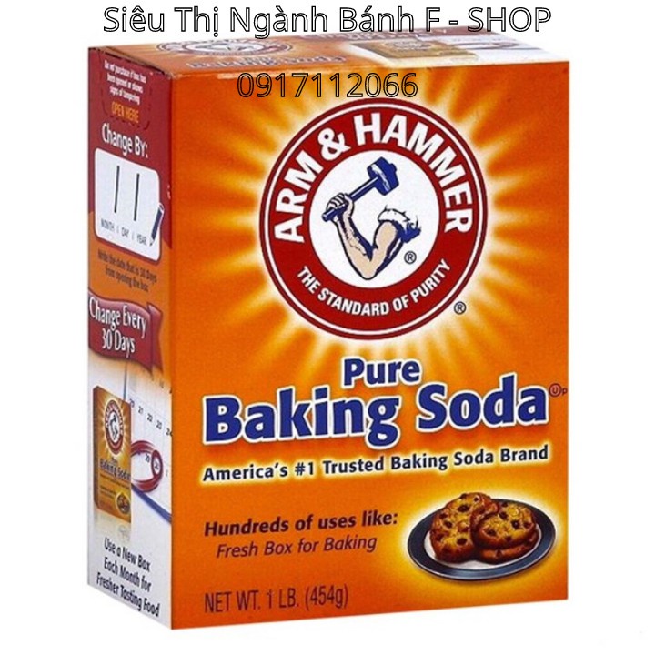 Nguyên liệu làm bánh - Bột Baking Soda 454 gam - Bột Banking Soda 454 gam