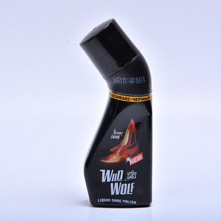 Xi đánh giày Xi nước đánh giày Wolf 75ml | đánh bóng giày da
