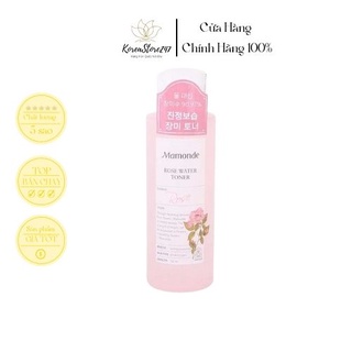 Nước hoa hồng Mamonde Rose Water Toner Hoa Hồng  250ml Hàn Quốc_KoreaStore247