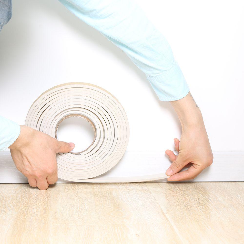 DORAW Cuộn Dây Cao Su Silicone 5m Dán Viền Cửa Sổ Nhà Tắm Cải Thiện Nhà Cửa