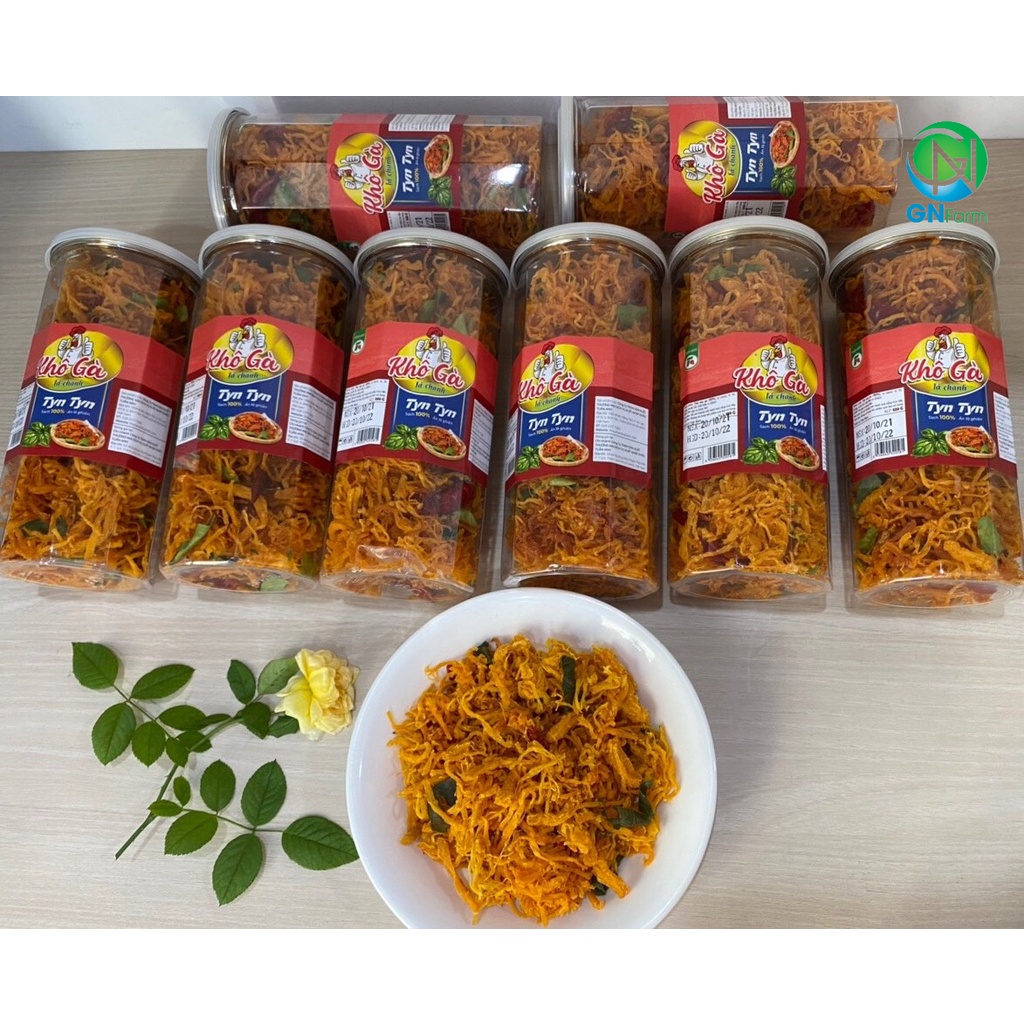 Khô Gà Lá Chanh Xé Cay Giòn Dai Ăn Là Ghiền - Hũ 250g | BigBuy360 - bigbuy360.vn