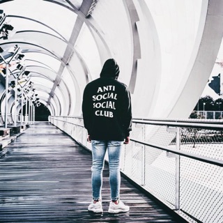 Áo hoodie anti social