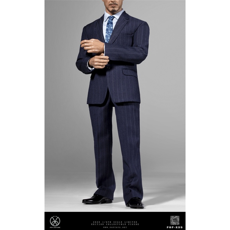 Mô hình trang phục Nam 1/6 Suit Tony Stark X35 - Hãng POPTOYS