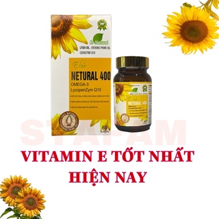 Hỗ trợ thụ thai, bổ trứng bổ trợ Stafam - VITAMIN E 400, dầu thông đỏ