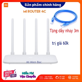 [Router QUỐC DÂN] Xiaomi Router R4CM, Bộ Phát Wifi, Modem WiFi Xiaomi 4C 4 Râu 4 anten siêu khỏe, Tốc độ tới 300 Mbps