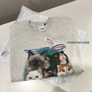 [HẾT HÀNG] Áo Sweater Cat Squad (Ảnh thật+ gift tặng kèm)