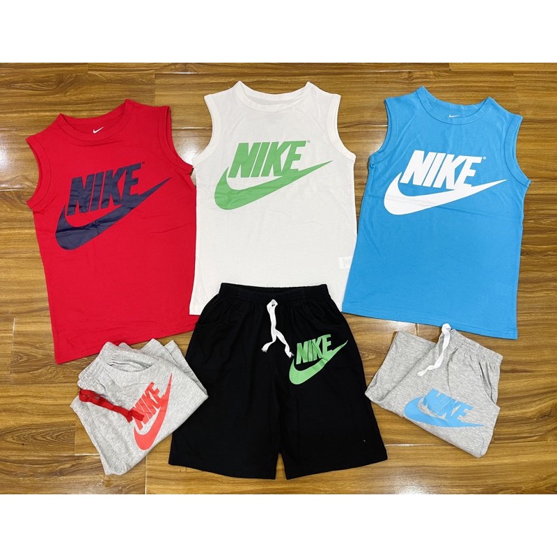 Bộ quần áo ba lỗ sát nách Nike cho bé trai
