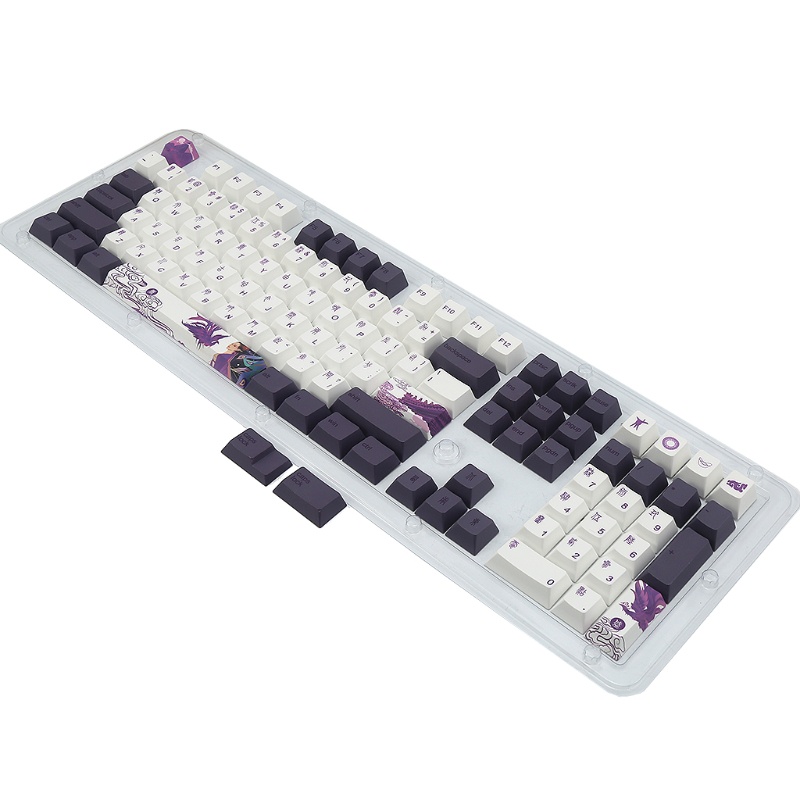 Bộ Bàn Phím Cơ OEM PBT Nhuộm Màu Độc Đáo