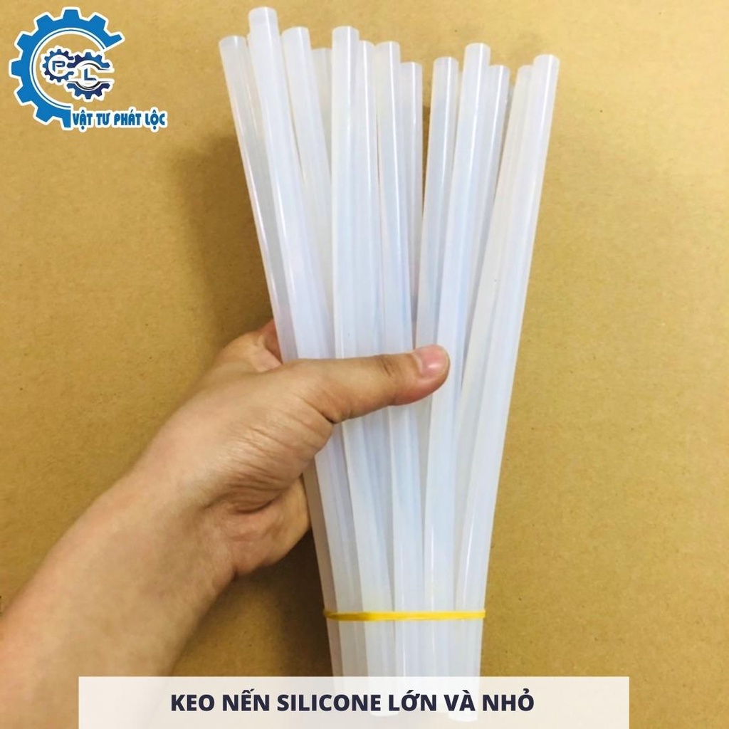 1 cây Keo nến sillicone lớn và nhỏ