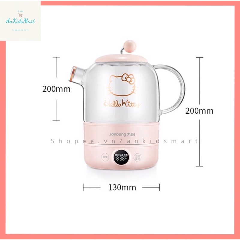 Ấm siêu tốc/ Ấm pha trà Hello Kitty KO8-D601XK Joyoung Line Friends