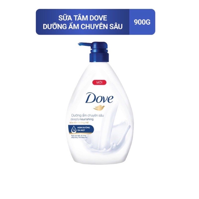 SỮA TẮM DOVE DƯỠNG ẨM 900g