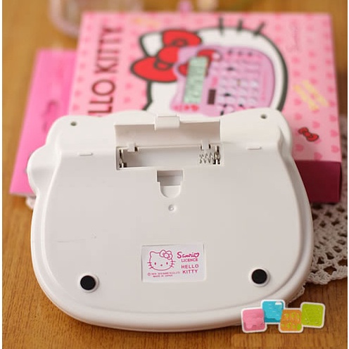 Máy Tính 12 Chữ Số Hình Trái Tim Cô Gái Hoạt Hình Màu Hồng Bộ 5 Nút Pin Năng Lượng Mặt Trời Hình Trái Tim