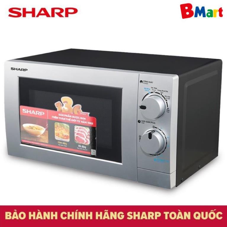 Lò vi sóng Sharp R-205VN-S [ Hàng chính hãng - Bảo hành 12 tháng ]