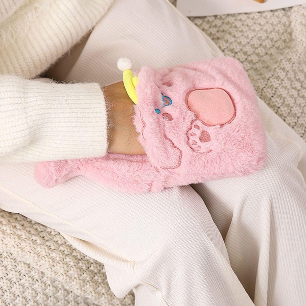 ORIENTLII Túi Chườm Nóng Mini Chống Nổ Họa Tiết Hoạt Hình Dễ Thương