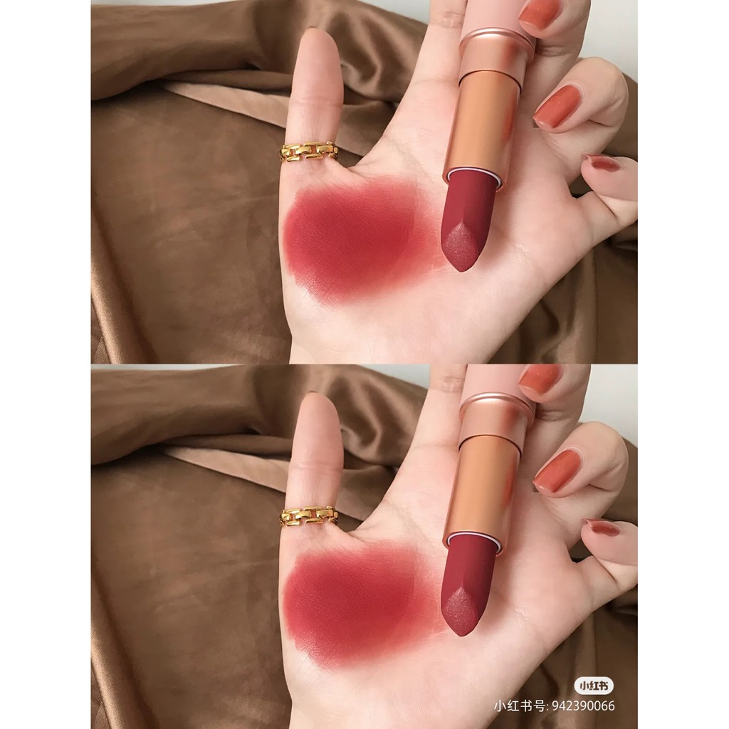 【Sale】 HOLD LIVE pink velvet matte lipstick rose gold glitter  lipstick  Nội Địa Trung | BigBuy360 - bigbuy360.vn