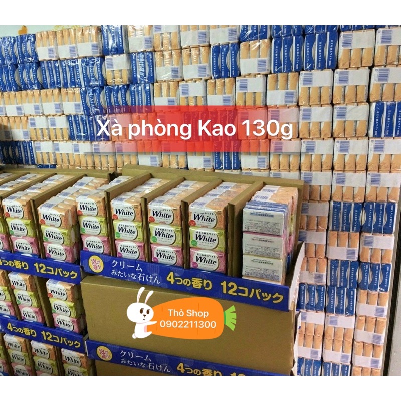 Xà phòng Kao White 130g Nhật Bản