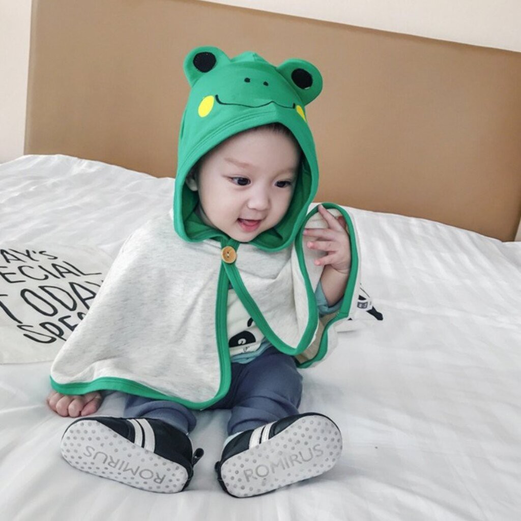 Áo chống nắng cho bé trai bé gái Kangmin kids,  quần áo choàng chống nắng cho bé trai bé gái Chất Cotton Da cá từ 8-18kg