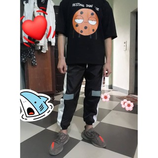 Quần  Dạ Quang 2 Màu Đen Và Trắng (  Size M - L- XL )