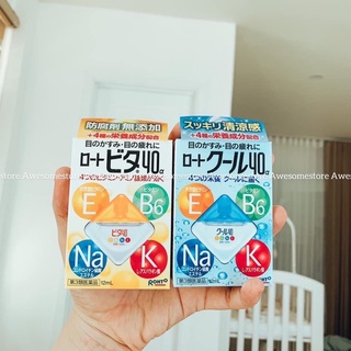 Nước nhỏ mắt Rohta nội địa Nhật.