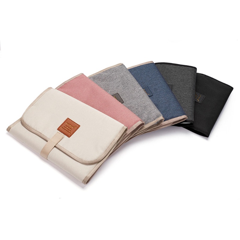 Tấm Lót Thay Tã Chống Thấm Nước Có Thể Gấp Gọn Tiện Dụng Mang Theo Du Lịch Cho Bé