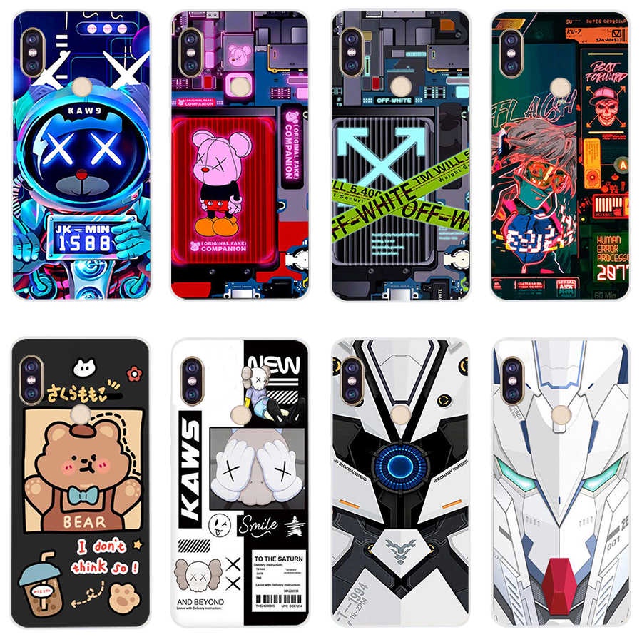 Ốp Điện Thoại TPU Dẻo In Họa Tiết Độc Đáo Thời Trang Cho Xiaomi redmi note 5 pro note 5a pro note 6 pro