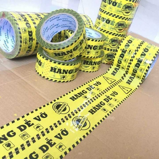 CUỘN BĂNG KEO TRONG, VÀNG, VẢI MÀU, HÀNG DỄ VỠ, CHÚC MỪNG NĂM MỚI