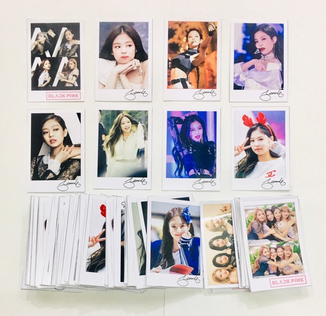 Ảnh polaroid BLACKPINK có chữ ký khổ 10x15cm ảnh ngẫu nhiên combo 6 tấm