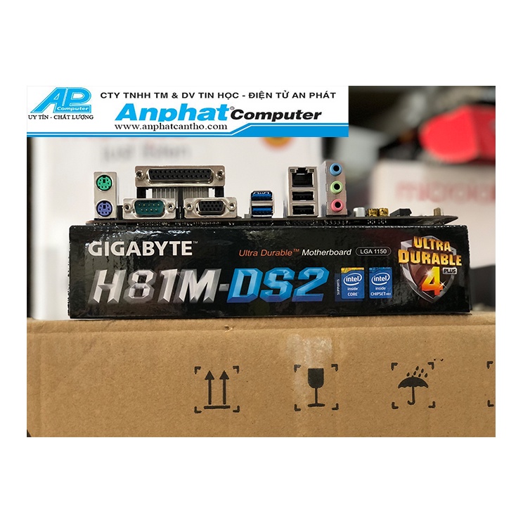 Bo mạch chủ Main Gigabyte H81M-DS2 - Hàng Chính Hãng Viễn Sơn - Bảo hành 36 tháng