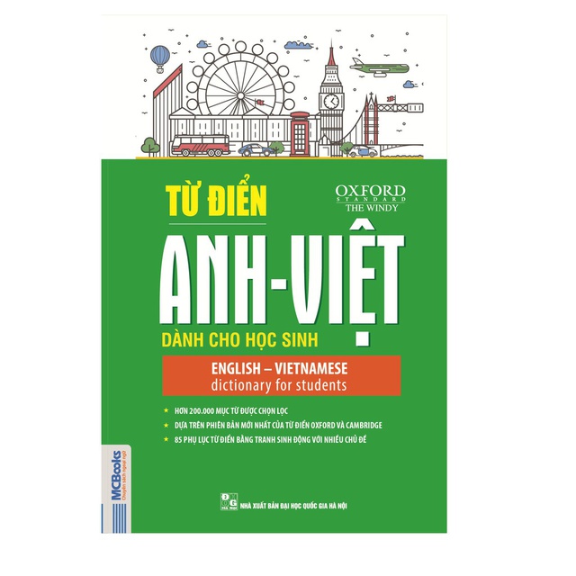 [Mã LIFE2410K giảm 10K đơn 20K] Sách - Từ điển Anh Việt dành cho học sinh (Tái bản 2020)