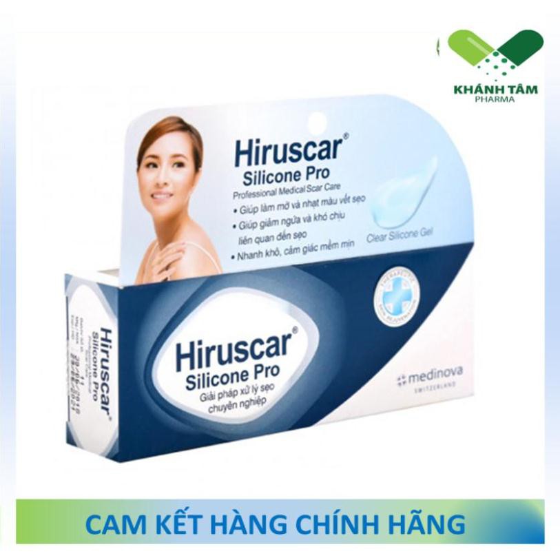 ! Hiruscar Silicone Pro Medinova - Gel Sẹo Lồi, Sẹo Phì Đại [hirusca, silicon]