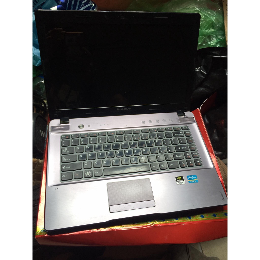 Rã xác Laptop Lenovo Z470 màu mận + đồ linh kiện