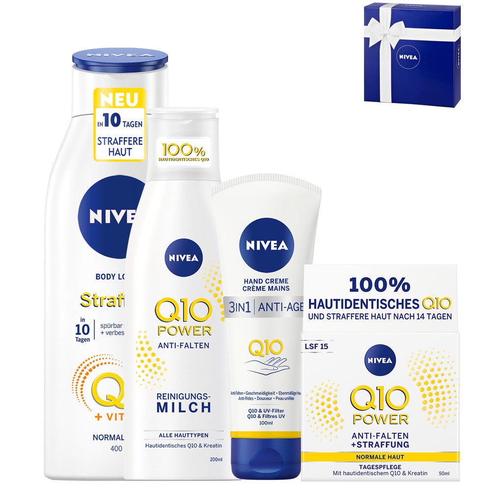 Sữa rửa mặt Nivea Q10 Power chống lão hóa 200ML – Nội địa Đức