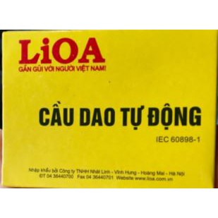 CB lioa cầu dao tự động (20A,30A )tặng hộp nổi