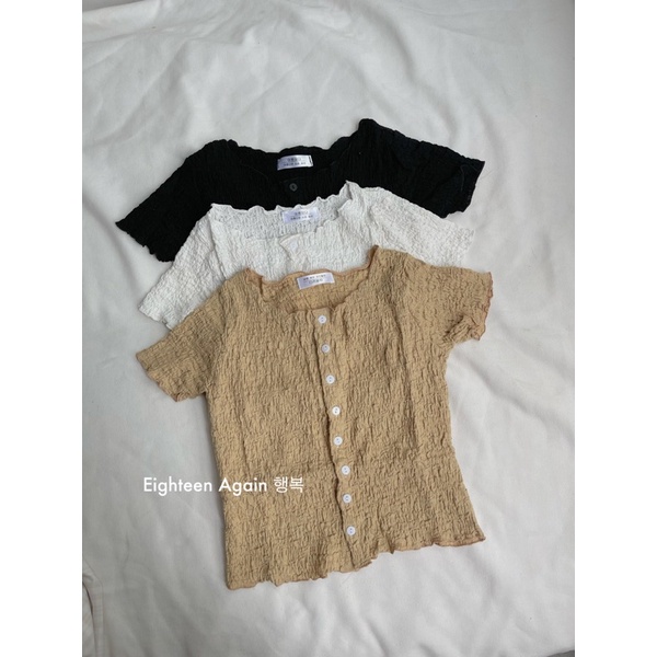 Áo thun tay ngắn vải xốp