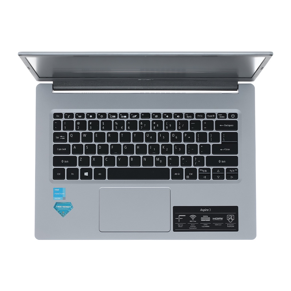Laptop Acer Aspire 3 A314 35 P6NC N6000/4GB/512GB/14"/Win11//Bạc - Hàng chính hãng