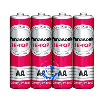 Hộp 60 viên pin AA Panasonic tiểu đỏ R6DT-4S chính hãng
