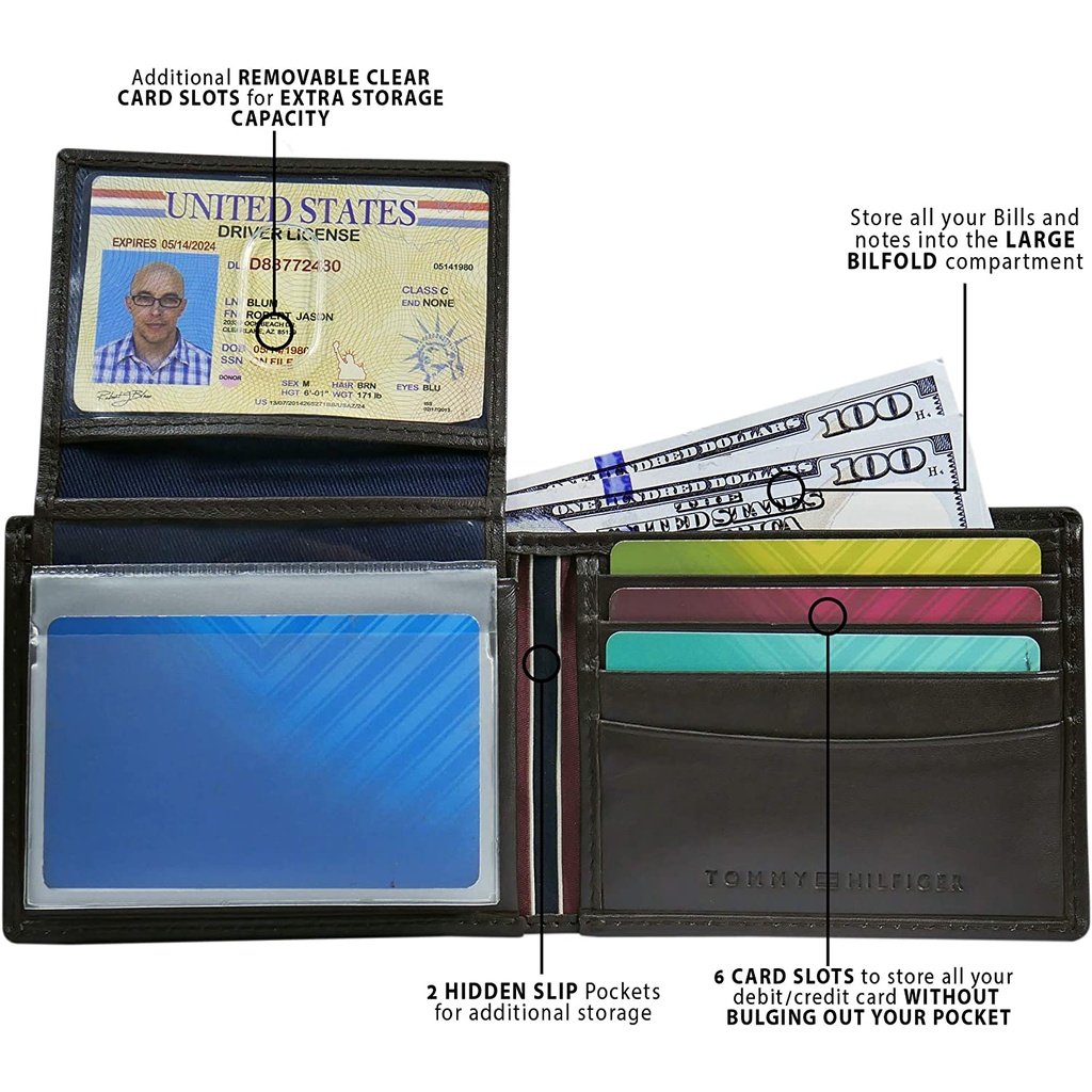 Ví Nam Tommy Hilfiger - Chính hãng