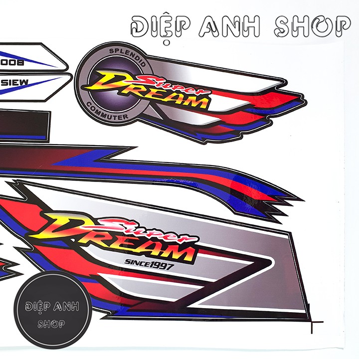Tem xe Dream - Tem chế xe Dream