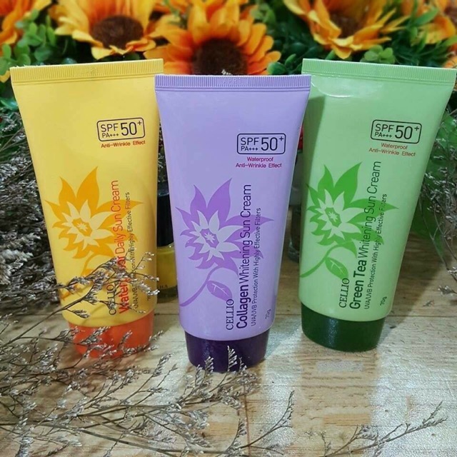 Hot⚡️Kem chống nắng Cellio - Hàn Quốc 70ml