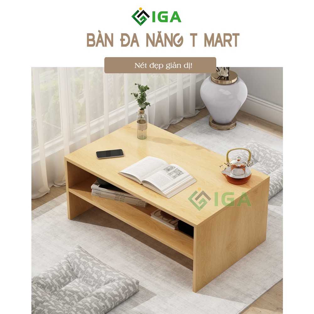 Bàn Trà IGA 2 Tầng Phong Cách Hiện Đại GP147