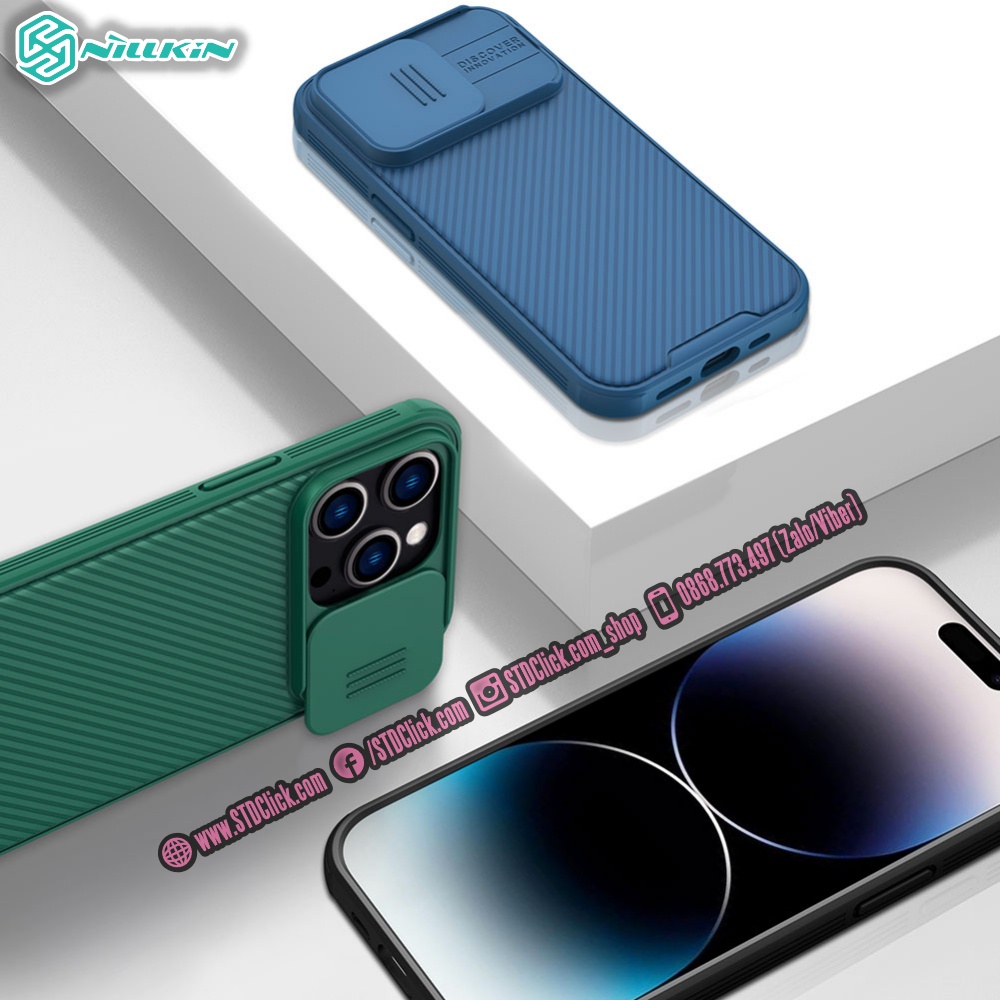 ỐP LƯNG IPHONE 14 PRO MAX NILLKIN CAMSHIELD PRO NILLKIN CHÍNH HÃNG