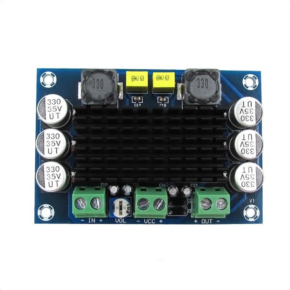 Bảng Mạch Khuếch Đại Âm Thanh Kỹ Thuật Số Kênh Đơn DC 12V 24V 100W TPA3116D2 DA Mono