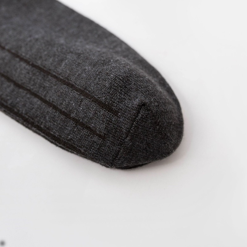 [Tonashoe] Tất Lửng Trơn Họa Tiết Sọc Đủ 5 Màu