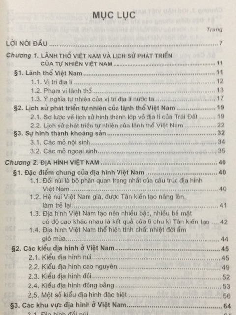 Sách - Giáo trình Địa lí tự nhiên Việt Nam 1: Phần Đại cương