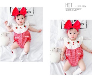 Bộ liền thân body Quả cherry