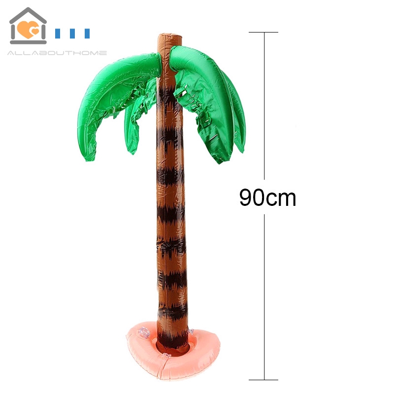 Abh Bong Bóng Bơm Hơi Họa Tiết Hình Cái Cây Phong Cách Hawaii Kích Thước 90cm