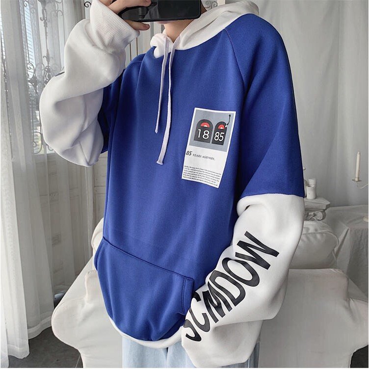 Áo hoodie nam 𝗙𝗥𝗘𝗘𝗦𝗛𝗜𝗣 Áo khoác hoodie nam nữ xanh trắng vàng