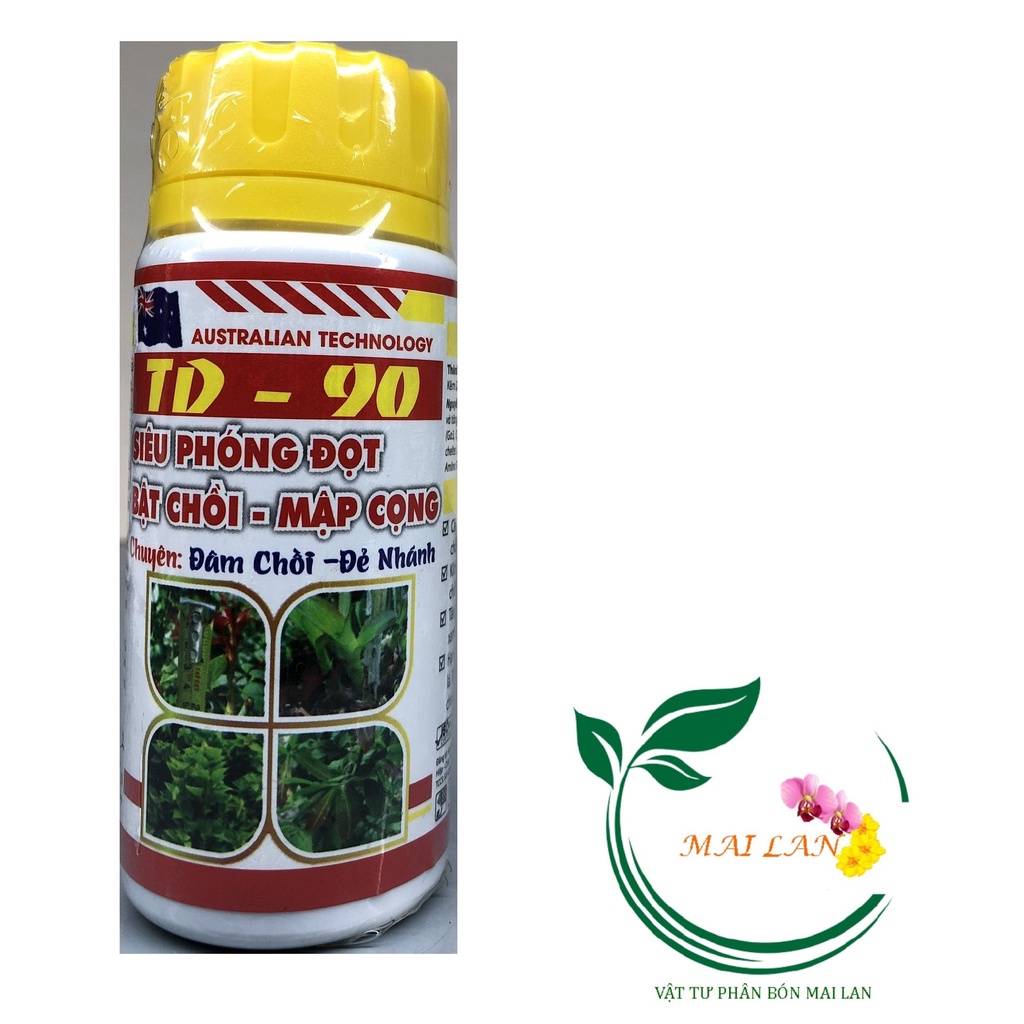Phân Bón TD - 90 Siêu Phóng đọt, Bật chồi, Mập cọng - #596A# 100ml