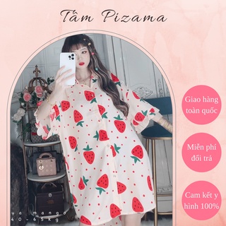 Đầm Ngủ Sơ Mi Cánh Tiên - Đầm Ngủ Cánh Dơi Dễ Thương ( ẢNH THẬT )