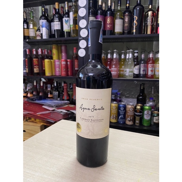 Vang  chile Aqua Santa Gran Reserva 14.5 750ml- Cabernet Sauvignon